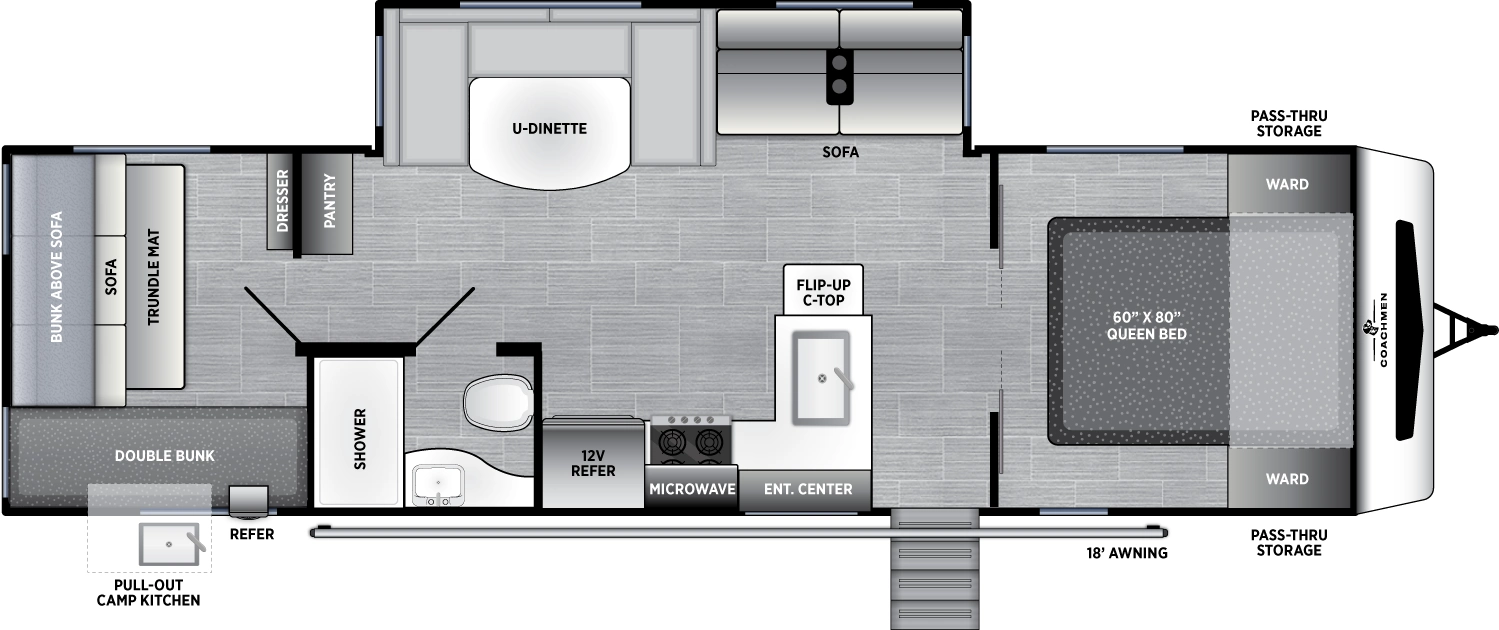 Freedom Express Select 30SE Floorplan